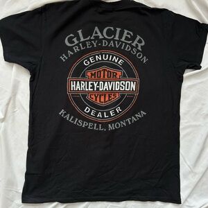 Harley-Davidson Black Glacier Dealer Tee